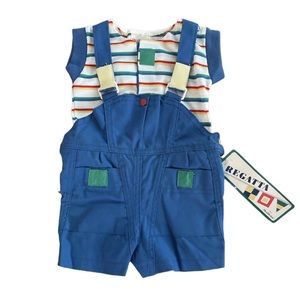 NWT Vintage Healthtex Shortall 6M